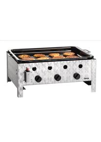 Bartscher Grill combin&eacute; &agrave; gaz TB1000PF | Professionnel | HoReCa | CHR