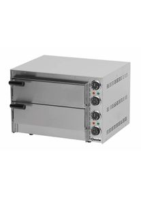 Bartscher Four pizza Mini 2, 2 enceintes | Professionnel | HoReCa | CHR