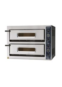 Four &agrave; pizza PROFI PLUS 6+6x36 cm, pierre r&eacute;fractaire | Professionnel | HoReCa | CHR