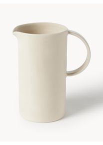 Jarra artesanal Lowri, 1,5 l Beige Cerámica 1,5 L | Westwing Collection