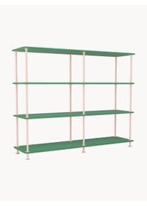 Montana Furniture Shelf Unit Free 330000 Green Wood B 138 x H 109 cm
