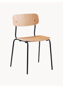 FDB Møbler FDB Møbler Silla artesanal de madera Holmen Marrón Madera An 50 x F 49 cm