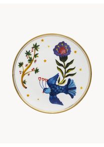 Bitossi Home Prato para bolos em porcelana artesanal Fabula Multicolor Porcelana &Oslash; 15 cm