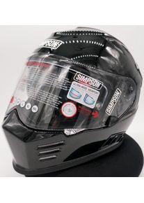 Simpsons Simpson Venom Solid full face helmet, 2nd choice item , color: Black , size: XS