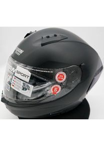 Nolan N60-6 Sport Edition full face helmet, 2nd choice item , color: Matt-Black Silver-Mirrored , size: L