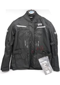 GMS-Moto Gear textile jacket waterproof women, 2nd choice item , color: Black , size: 3XL