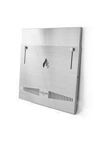 Stainless steel back panel for Rösle Allflame Hero 4 & Prime 4 - Better heat retention & clean rear view