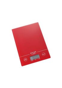 ADLER K&uuml;chenwaagen AD 3138 Red