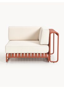 Z&aacute;hradn&yacute; rohov&yacute; modul Caio Biela, Terakota Umel&eacute; vl&aacute;kno, Kov &Scaron; 115 x H 115 cm, ľav&eacute; rohov&eacute; prevedenie | Westwing Collection