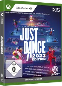 Ubisoft Spielesoftware »Just Dance 2023 Edition (Code in a box)« Xbox Series X in blau