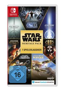 Star Wars Spielesoftware »Heritage Pack« Nintendo Switch 7 Spiele (5 auf Cartridge, 2 als Download) in farblos