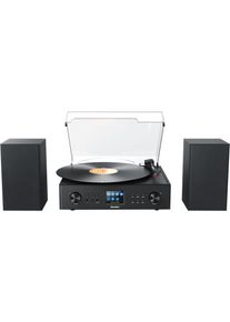 K&auml;rcher Karcher Stereoanlage &raquo;MC 8000DI&laquo; (Bluetooth WLAN Digitalradio (DAB+) Internetradio UKW mit RDS 20 W) Schallplattenspieler, Bluetooth, Stereo...