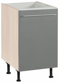 Optifit Spülenschrank »Bern« 50 cm breit in grau, Größe B/H/T: 50 cm x 87 cm x 58,4 cm