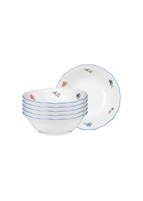 Seltmann Weiden Schale »Dessertschalen Sonate Nostalgie ø 15,3 cm 6er Set weiß« 6 tlg., Größe B/H/L: 15,3 cm