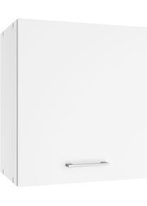 Kochstation Hängeschrank »KS-Milan« Hängeschrank 50 cm in weiß, Größe B/H/T: 50 cm x 57 cm x 34 cm