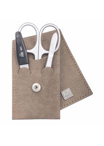 ERBE® Erbe Damen Maniküre-Etui »Maniküre Set Taschen-Etui Serie VEGAN«, Größe B/H/T: 50 mm x 100 mm x 1,5 mm 3 tlg.