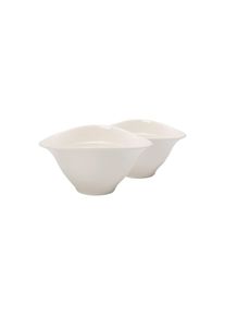Villeroy & Boch Villeroy & Boch Suppenteller »Suppenschalen Vapiano 18 x 16 cm 2er Set weiß« in weiß