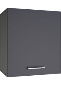 Kochstation Hängeschrank »KS-Milan« Hängeschrank 50 cm in grau, Größe B/H/T: 50 cm x 57 cm x 34 cm