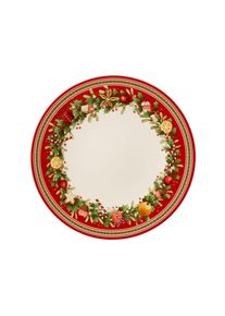 Villeroy & Boch Villeroy & Boch Speiseteller »Speiseteller Winter Bakery Delight ø 27,4 cm bunt« in bunt