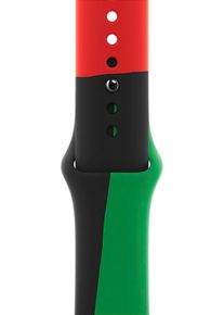 Apple Smartwatch-Armband »44mm Black Unity Sportarmband - S/M« in schwarz