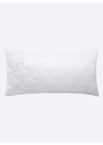 Irisette Kunstfaserkopfkissen 1 Stk. tlg. in weiß, Größe B/H/L: 40 cm x 80 cm