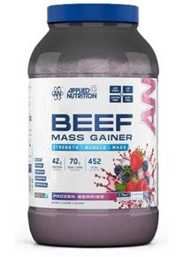 Applied Nutrition Beef Mass Gainer, 3130 g Dose, Frozen Berries