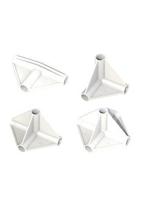 Connettore Secret Jardin 16mm, 19mm, 25mm per pali da tenda