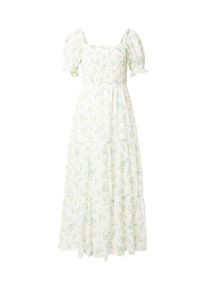 Gina Tricot, Damer, Sommerkjole, Pastelgul / M&oslash;rkegul / Gr&oslash;n, St&oslash;rrelse 42