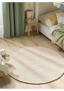 Lytte Barne-teppe Rocky Roze ø 100 cm rund Sammendrag