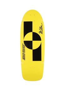 Santa Cruz Malba Crash Test Reissue 10.03" Skateboard Deck black yellow