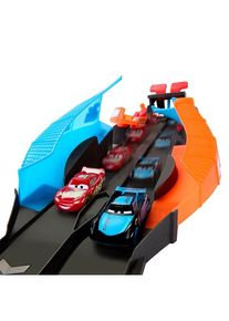 Disney Pixar - Cars Glow Racers Launch & Criss-Cross Glow Race Playset