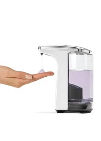 simplehuman 237 ml Sensorpumpe, wei&szlig;er Kunststoff