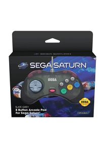 retro-bit SEGA Saturn Pad - Grey - Wired Controller - Sega Saturn