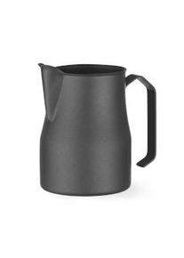Jarra de leche negra mate con un pico en forma de V, Hendi, 0,7L, Negro, 84x(H)130mm