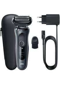 Braun Series 6 61-N1000s electric shaver Black 1 pc