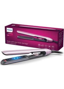 Philips, Gl&auml;tteisen &raquo;Series 5000 BHS530/00&laquo; Keramik-Beschichtung mit ThermoShield-Technologie, Ionisierungsfunktion, 12 Einstellungen, rosa, 