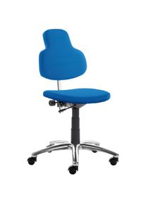 mayer Sitzmöbel Mayer Sitzmöbel , Drehstuhl »2206« () desinfektionsmittelbeständiges Kunstleder , Karibikblau + Schwarz