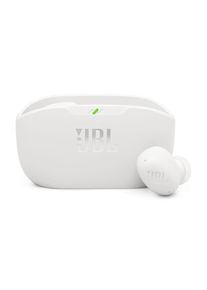 JBL, wireless In-Ear-Kopfh&ouml;rer &raquo;Wave Buds 2&laquo; A2DP Bluetooth Active Noise Cancelling (ANC), Wei&szlig;, Wasserdicht und staubresistent gem&auml;&szlig; IP54 (Ladebox 