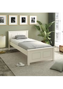 OTTO home, Massivholzbett &raquo;"ERIK", Made in Europe, optional mit Schublade, Massivholz Kiefer&laquo; FSC zertifiziert, in mehreren Gr&ouml;&szlig;en, Landhausstil mit 