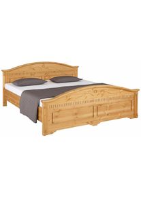 OTTO home, Massivholzbett &raquo;Graz, hohe Belastbarkeit, klassischer Landhausstil, FSC zertifiziert&laquo; Breite/Belastbarkeit 180cm/220 KG, 90cm/=120KG, mit 