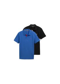 Tom Tailor, Herren, Poloshirt Packung, 2 Stk. im Doppelpack, advanced blue, L, advanced blue, Poloshirt von Tom Tailor