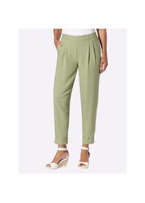 Inspirationen, Damen, Bundfaltenhose, schilf, Normalgr&ouml;&szlig;en, 38 -Normalgr&ouml;&szlig;en, schilf, einzeln getragen oder kombiniert ein toller Blickfang