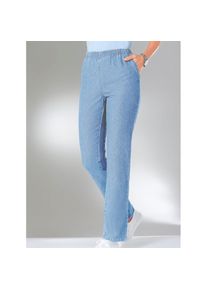 Classic Basics , Damen , Schlupfjeans 1 Stk. , blue-bleached , Normalgrößen , 52 -Normalgrößen , 52 , Jeans mit viel Bewegungsfreiheit