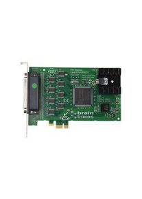 Brainboxes 8 PCI Express DB9 (9 Pin Male) RS232 Serial Card - PX-279