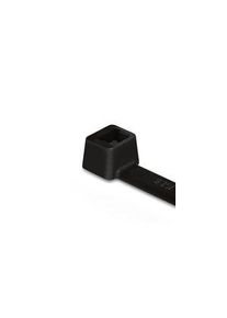 HellermannTyton HellermannTyton Cable Tie, 148 mm x 3.6 mm, Black Polyamide 66 - 112-03060