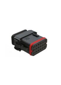 Amphenol Industrial Amphenol Industrial, AT16 Automotive Connector Female Black Cable 18 Way AT16-18SA-SR02 - AT16-18SA-SR02