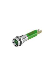 EAO EAO 17-5 Series IndicatorGreen Panel Mount Indicator, Plug-In Termination24 V ac, IP65, IP408 mm - 17-050361