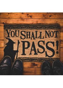 Herr Der Ringe The Lord of the Rings - You Shall Not Pass Doormat