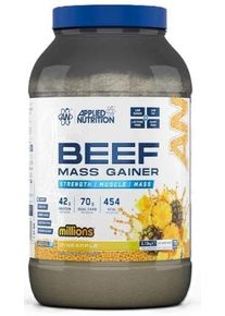 Applied Nutrition Beef Mass Gainer, 3130 g Dose, Millions Pineapple