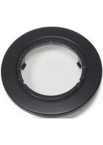 L&S L&S, Wandleuchte + Deckenleuchte, Abdeckring Vision Ø 70 mm schwarz